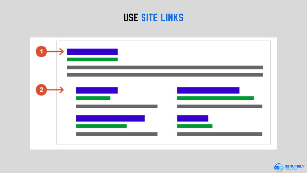 Use Site Links